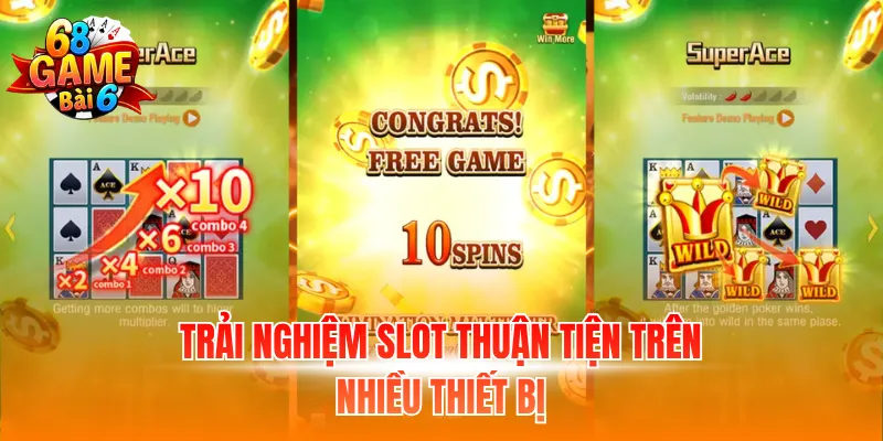 Trải nghiệm slot thuận tiện trên nhiều thiết bị