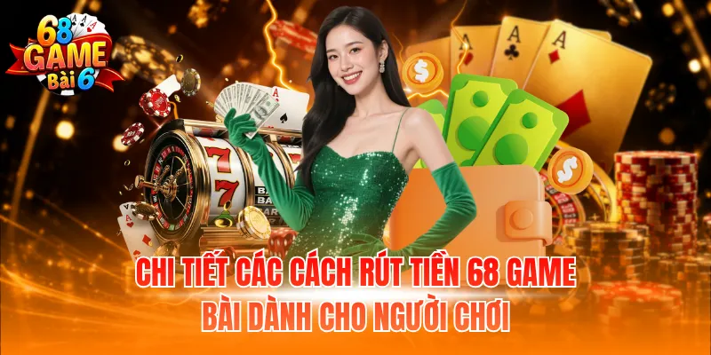 Chi tiết các cách rút tiền 68 Game Bài dành cho người chơi