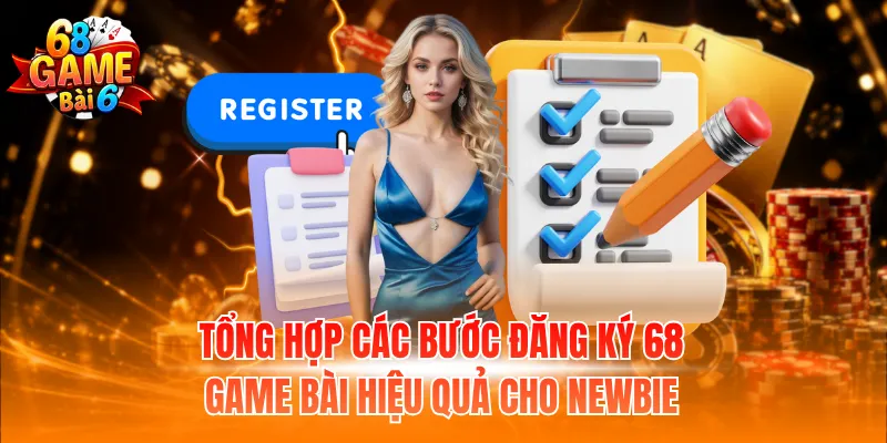 Tổng hợp các bước đăng ký 68 Game Bài hiệu quả cho Newbie