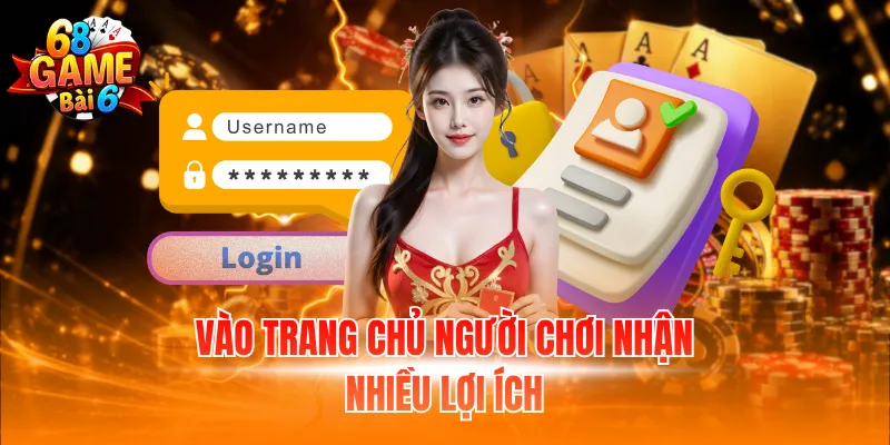 Đăng Nhập 68 Game Bài – Hướng Dẫn Bước Cụ Thể Dễ Thực Hiện 3 Vào trang chủ người chơi nhận nhiều lợi ích